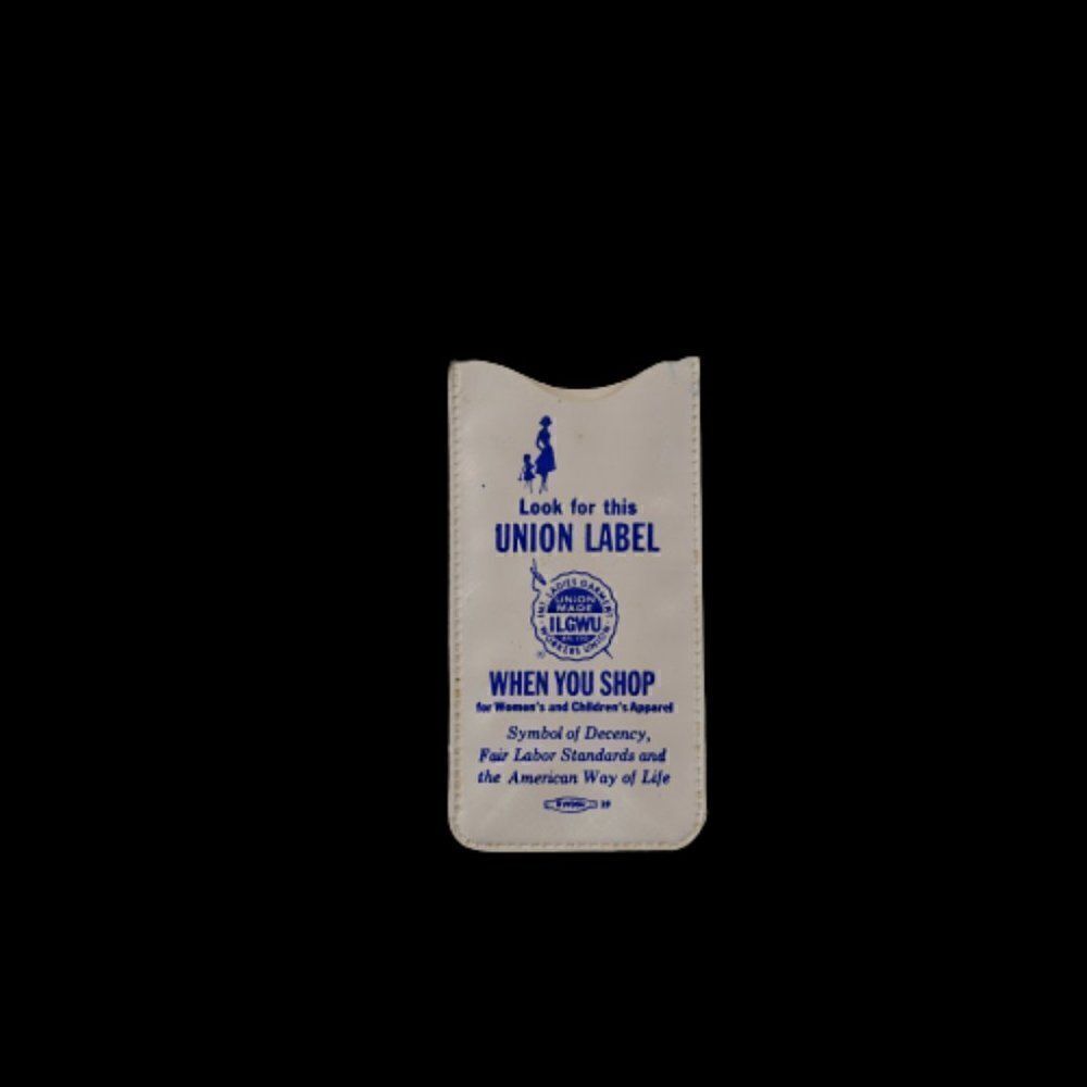 ILGWU Union Label Vintage Sewing Mending Kit Ladies Garment Workers Union